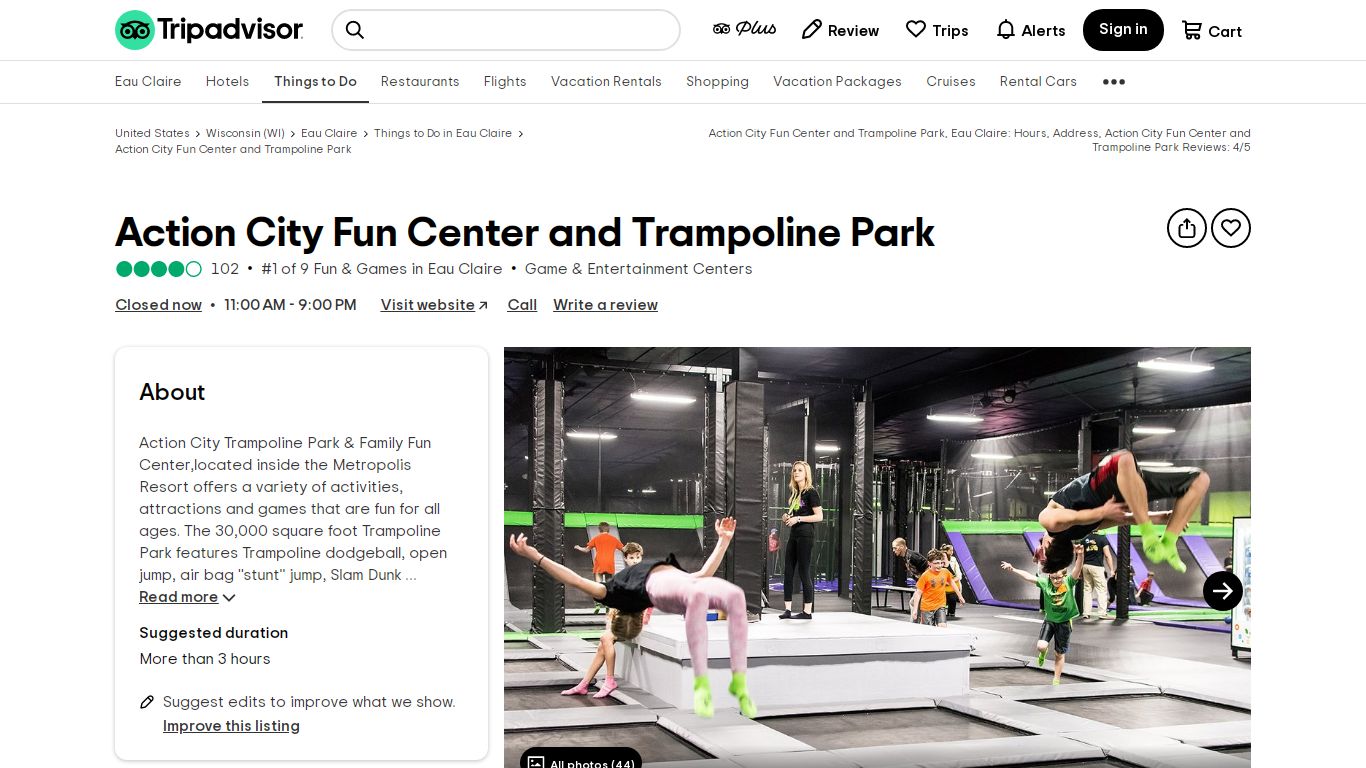 Action City Fun Center and Trampoline Park - Tripadvisor
